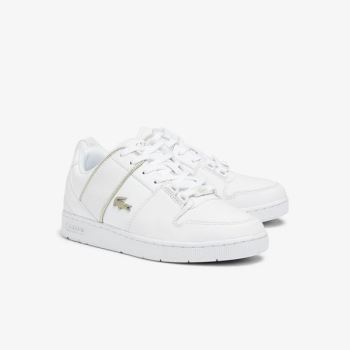 Lacoste Thrill Leather and Synthetic Sneakers - Tenisky Dámské Bílé | CZ-bEWcOK